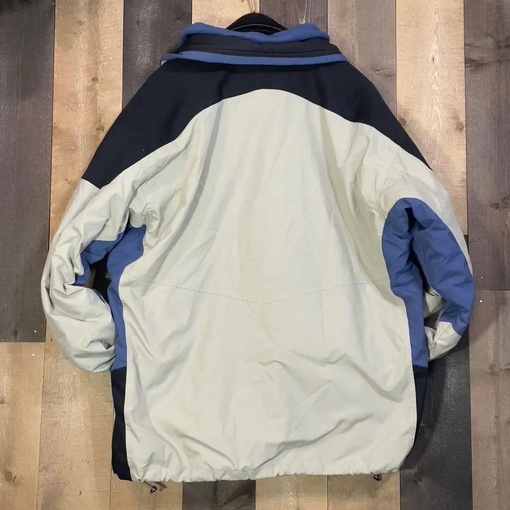 Columbia Boulder Ridge Men's XLT (Tall) Winter Coat Jacket w/ Liner TAN/BLUE